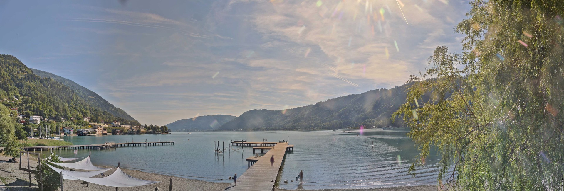Archiv Foto Webcam Ossiacher See: Annenheim