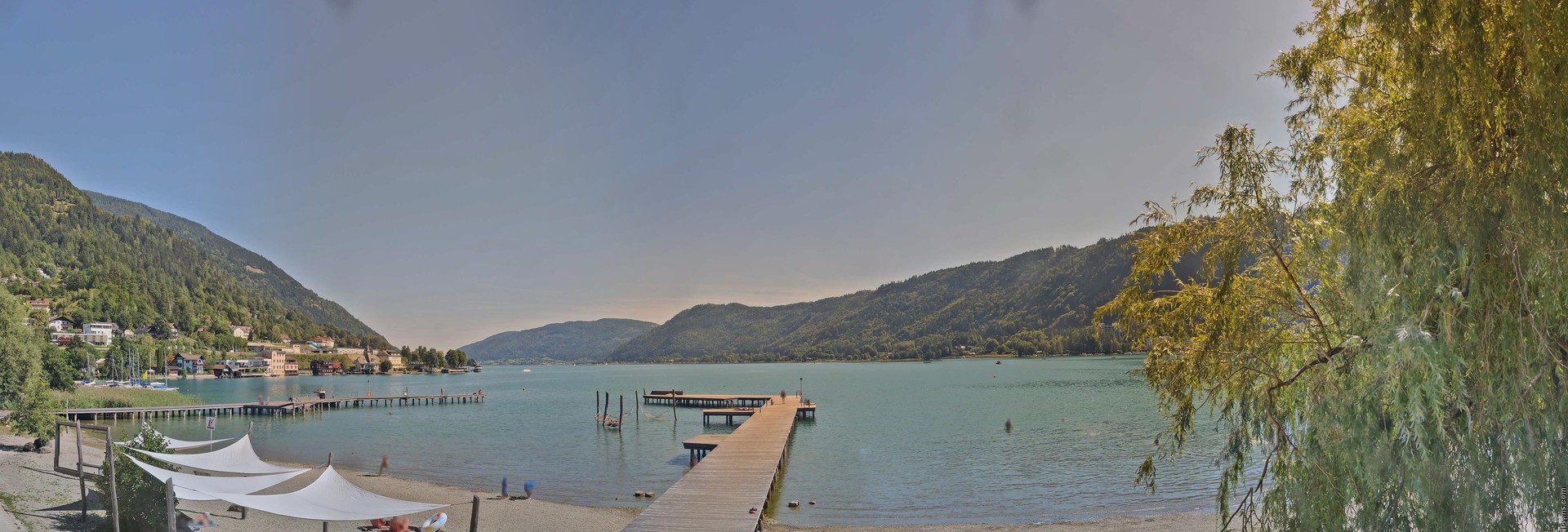 Archiv Foto Webcam Ossiacher See: Annenheim