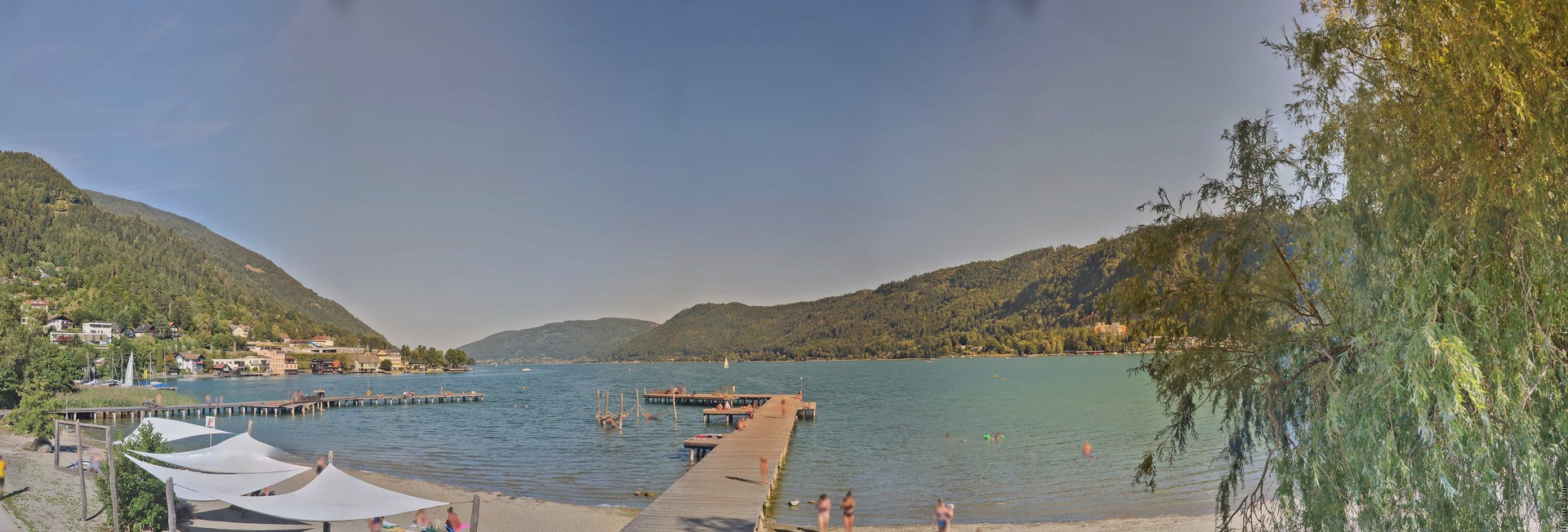 Archiv Foto Webcam Ossiacher See: Annenheim