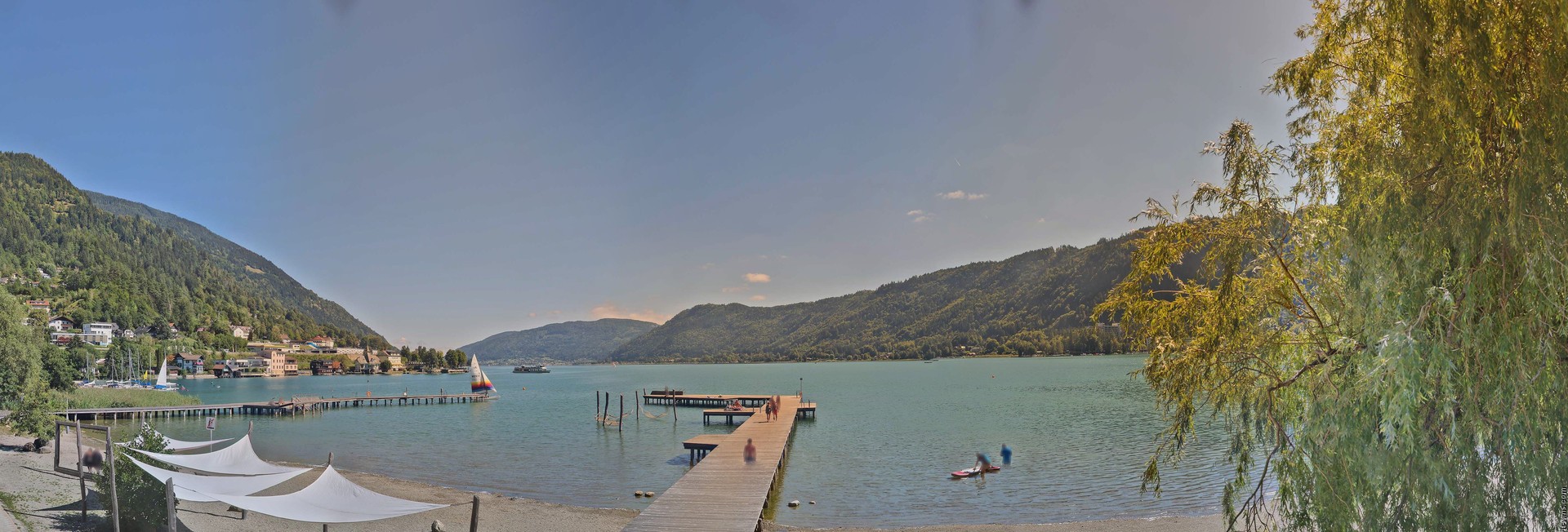 Archiv Foto Webcam Ossiacher See: Annenheim