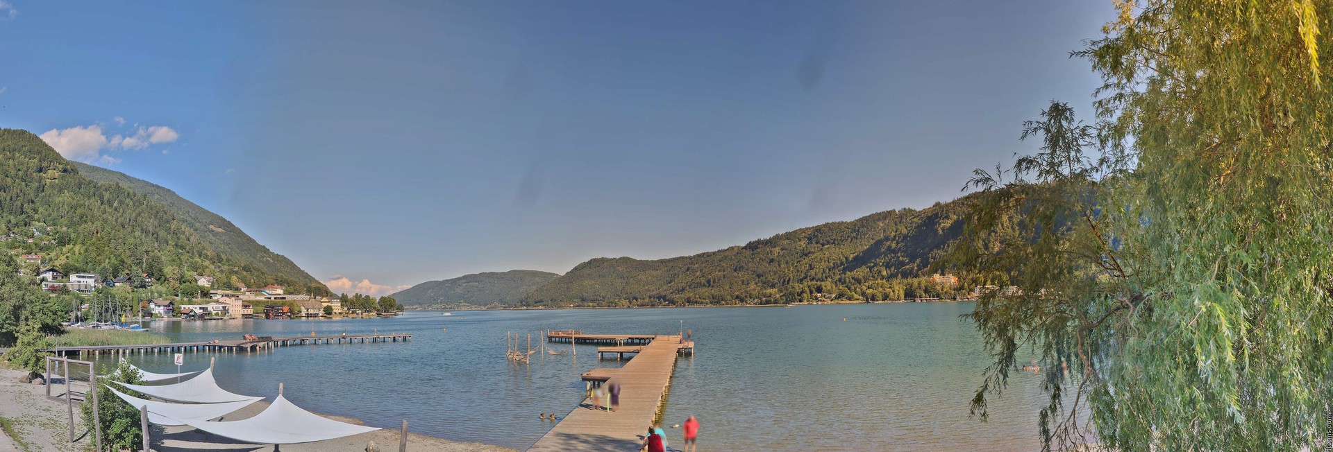 Archiv Foto Webcam Ossiacher See: Annenheim