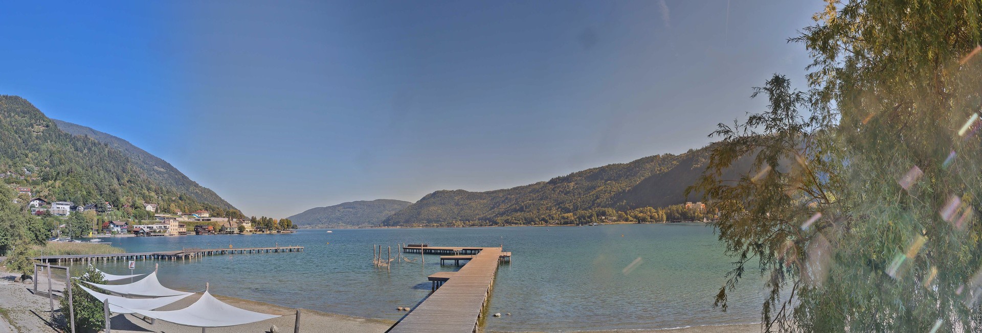 Archiv Foto Webcam Ossiacher See: Annenheim