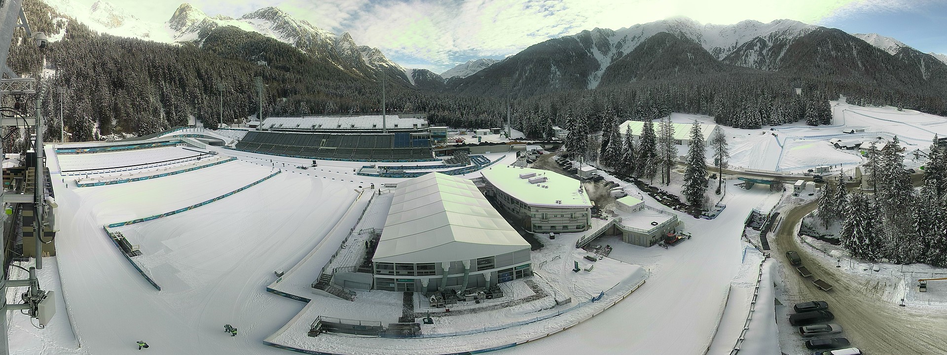 Archiv Foto Webcam Antholz: Biathlonstation