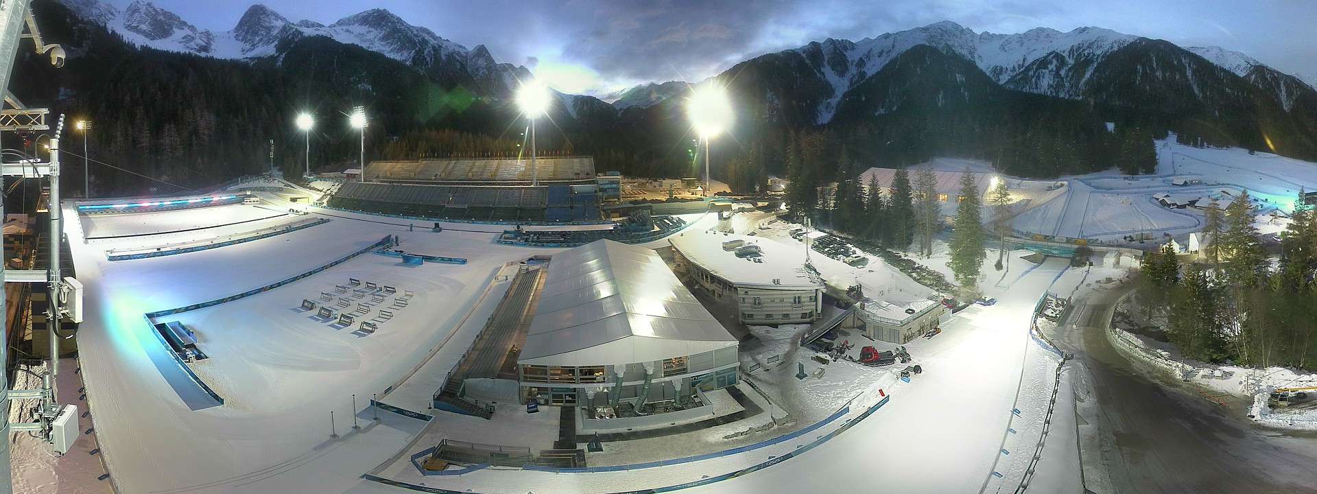 Archiv Foto Webcam Antholz: Biathlonstation