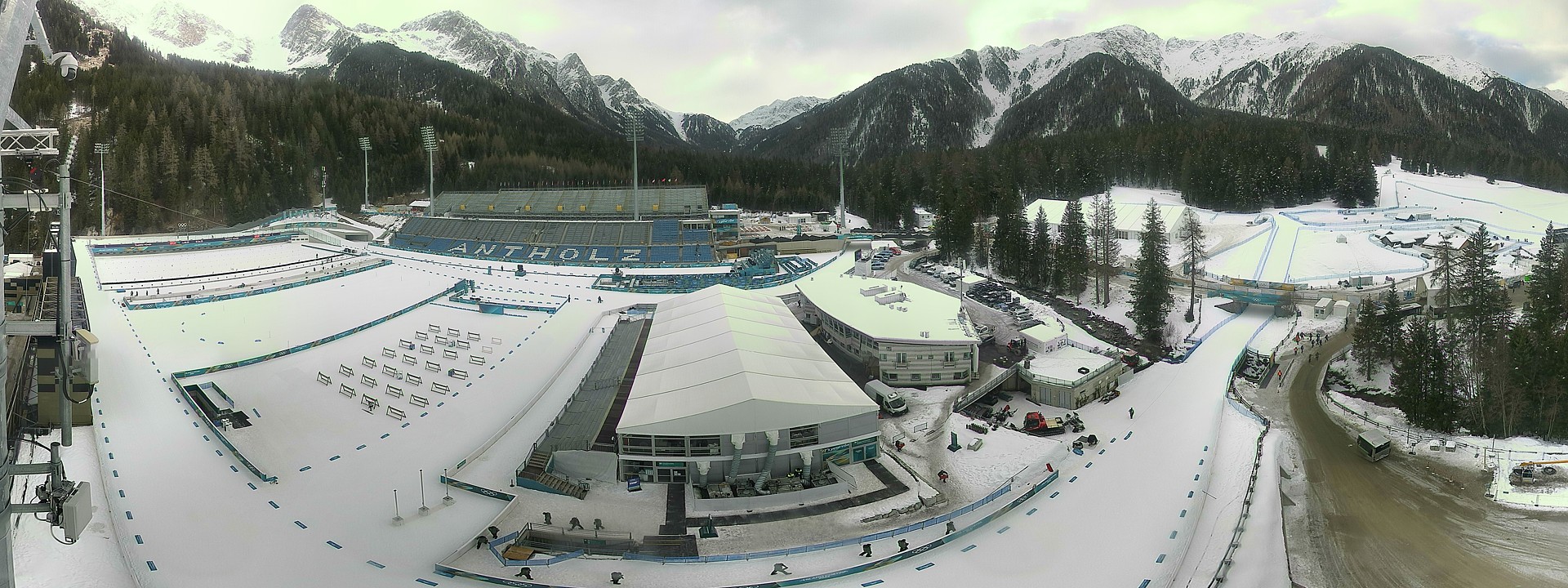 Archiv Foto Webcam Antholz: Biathlonstation