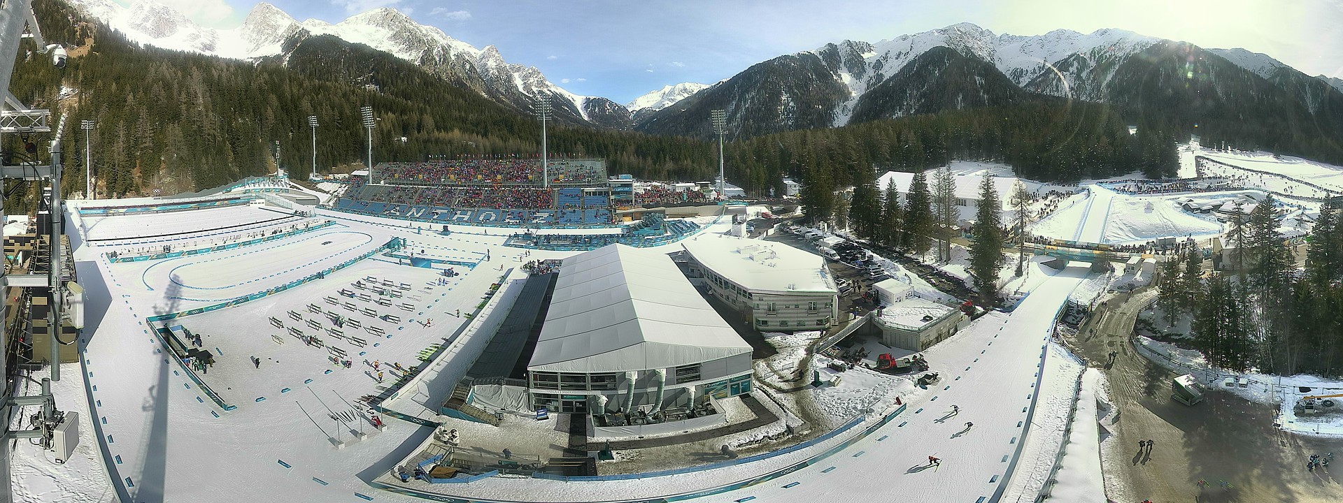 Archiv Foto Webcam Antholz: Biathlonstation