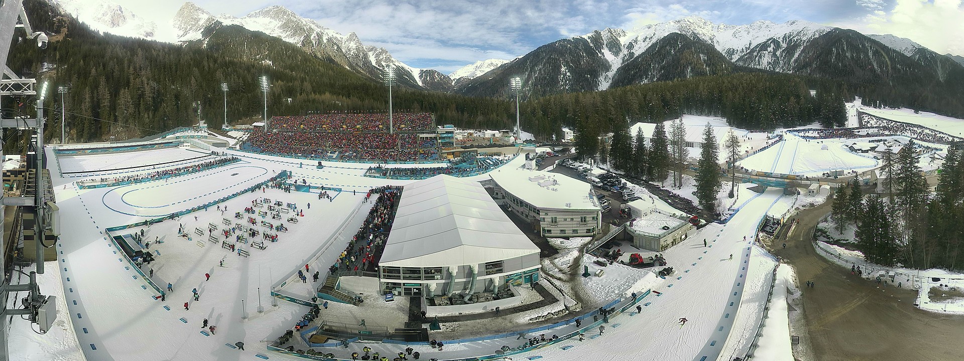 Archiv Foto Webcam Antholz: Biathlonstation