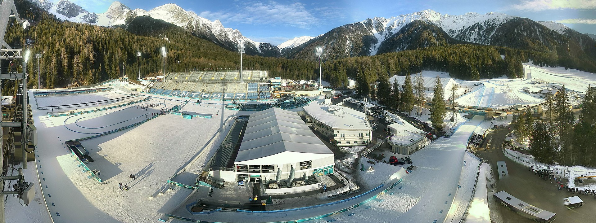 Archiv Foto Webcam Antholz: Biathlonstation