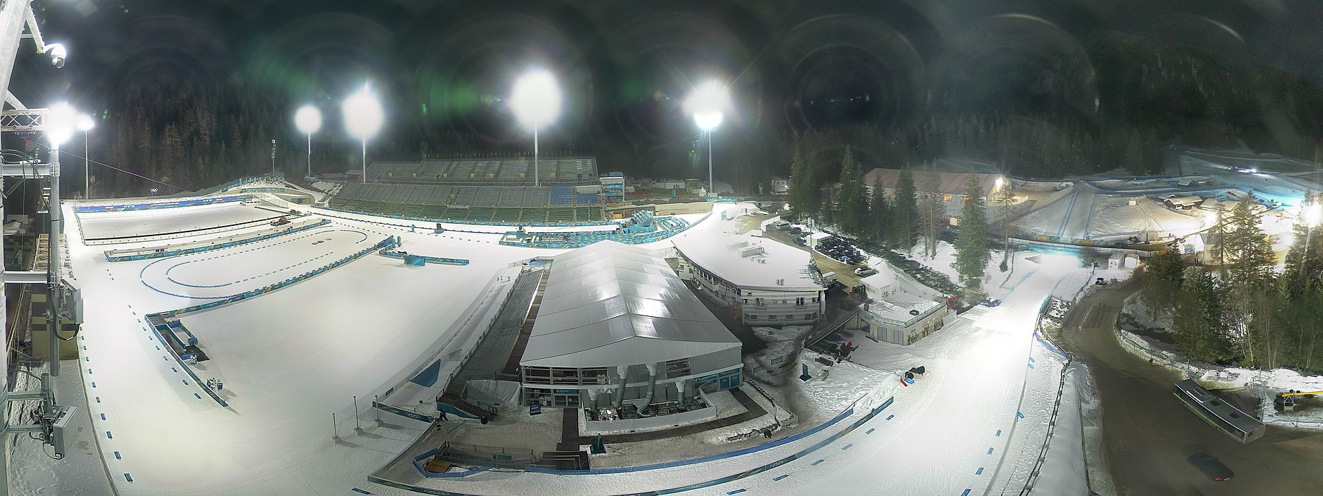 Archiv Foto Webcam Antholz: Biathlonstation