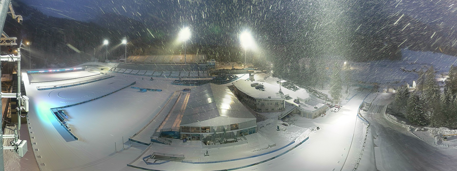 Archiv Foto Webcam Antholz: Biathlonstation