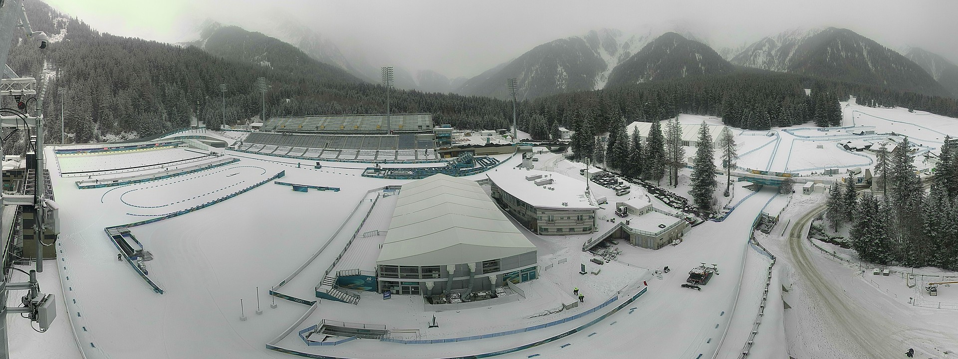 Archiv Foto Webcam Antholz: Biathlonstation