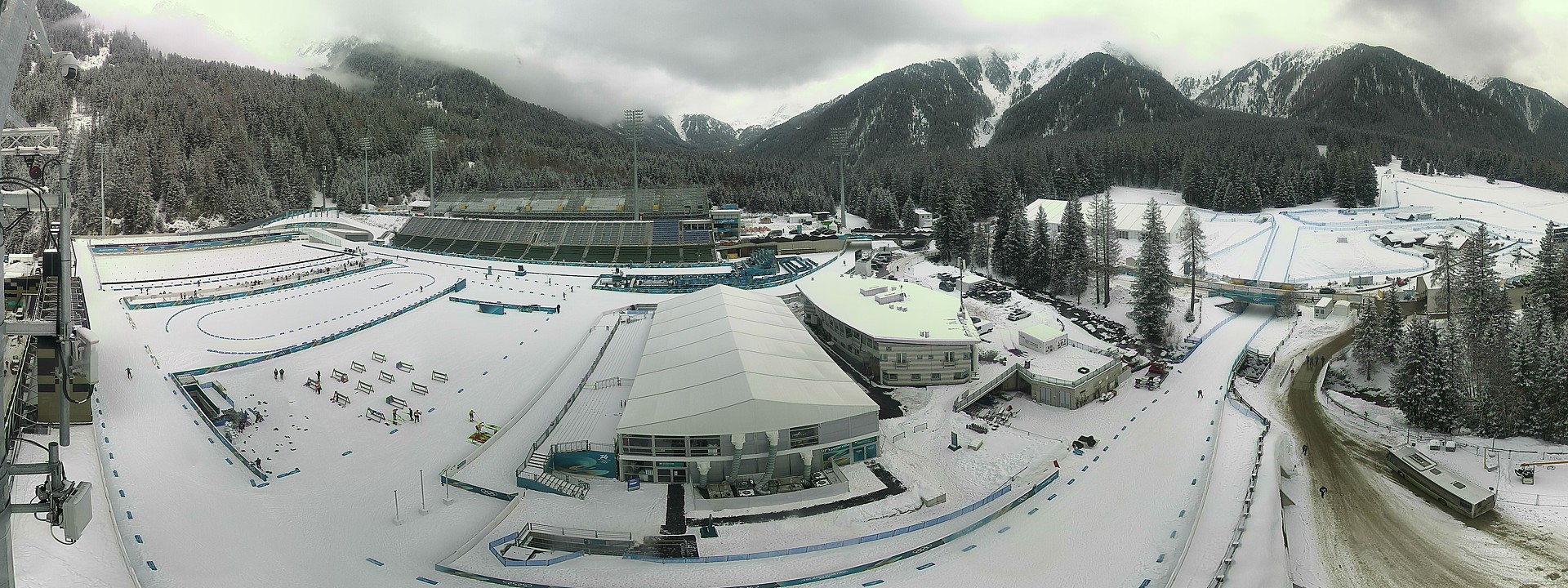 Archiv Foto Webcam Antholz: Biathlonstation