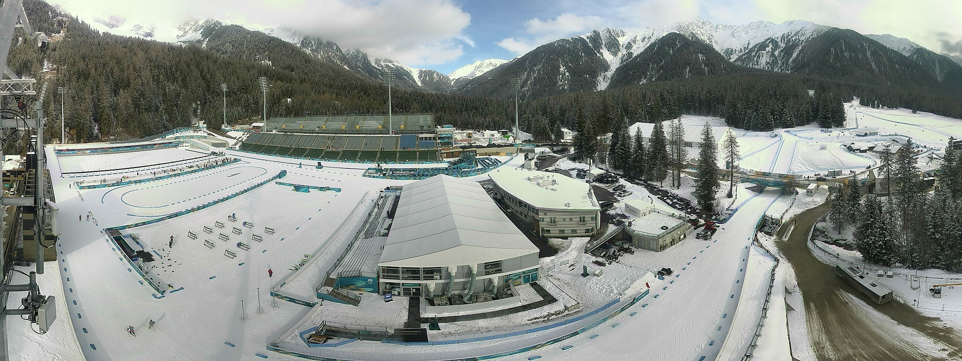 Archiv Foto Webcam Antholz: Biathlonstation