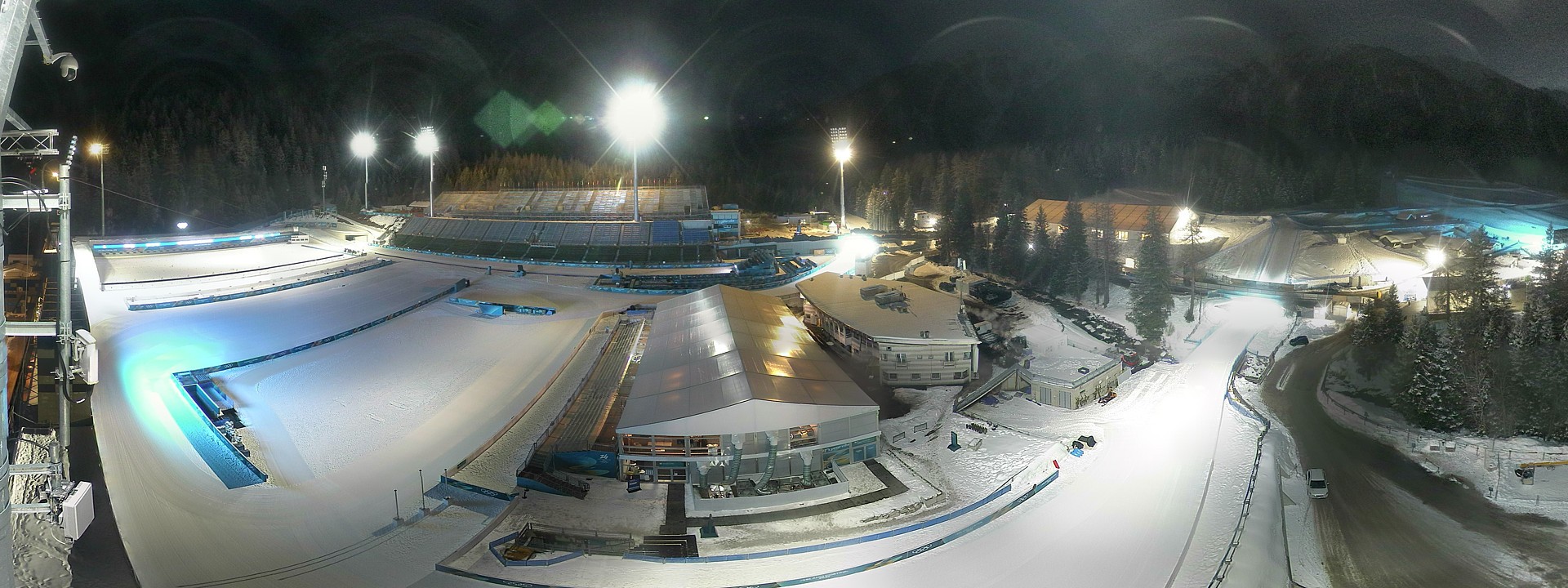 Archiv Foto Webcam Antholz: Biathlonstation