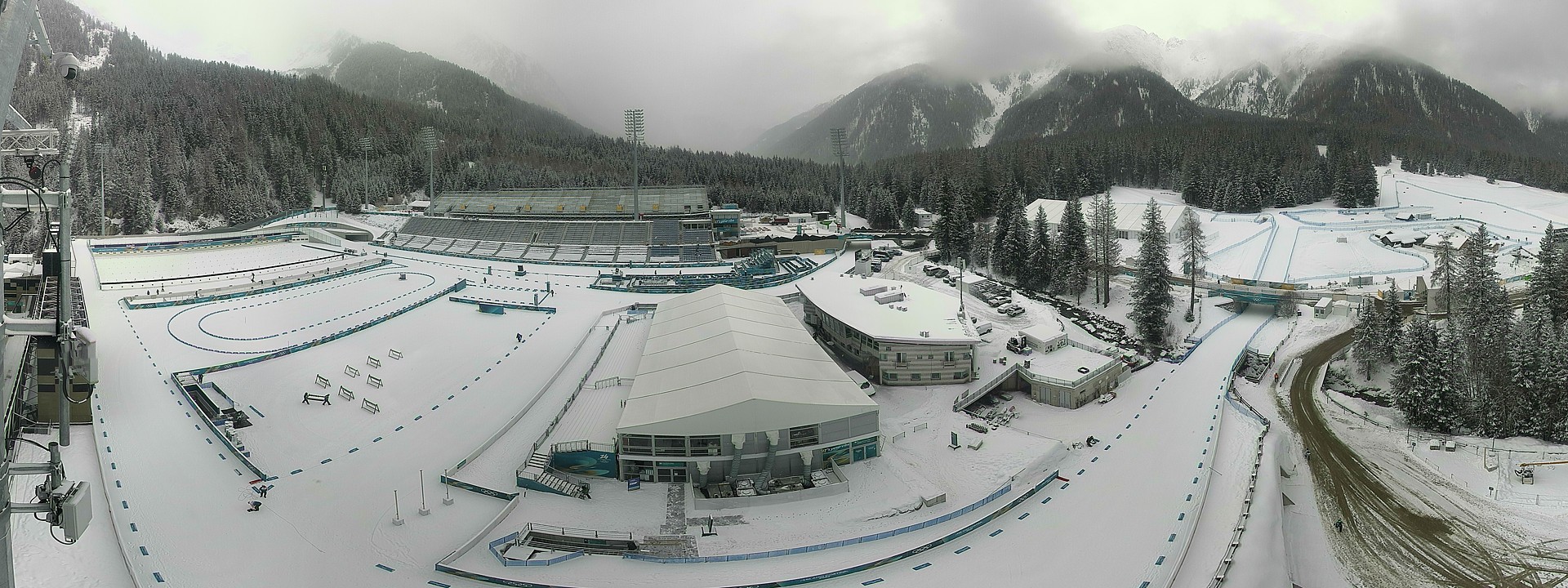 Archiv Foto Webcam Antholz: Biathlonstation