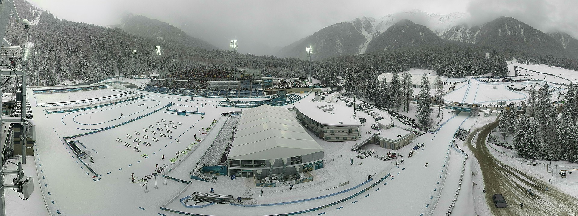 Archiv Foto Webcam Antholz: Biathlonstation