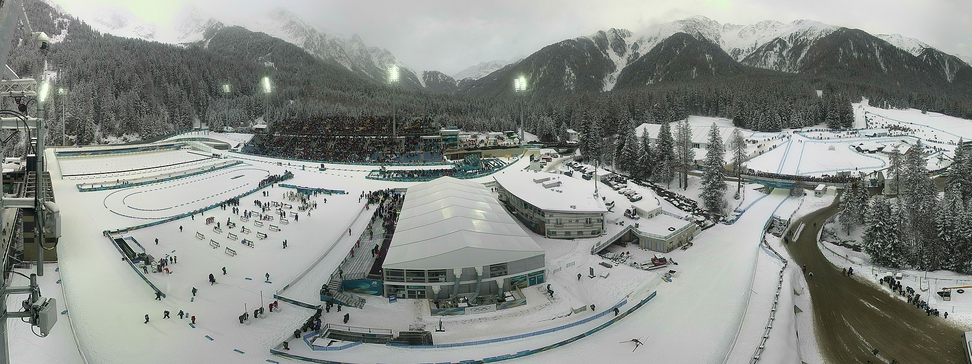 Archiv Foto Webcam Antholz: Biathlonstation
