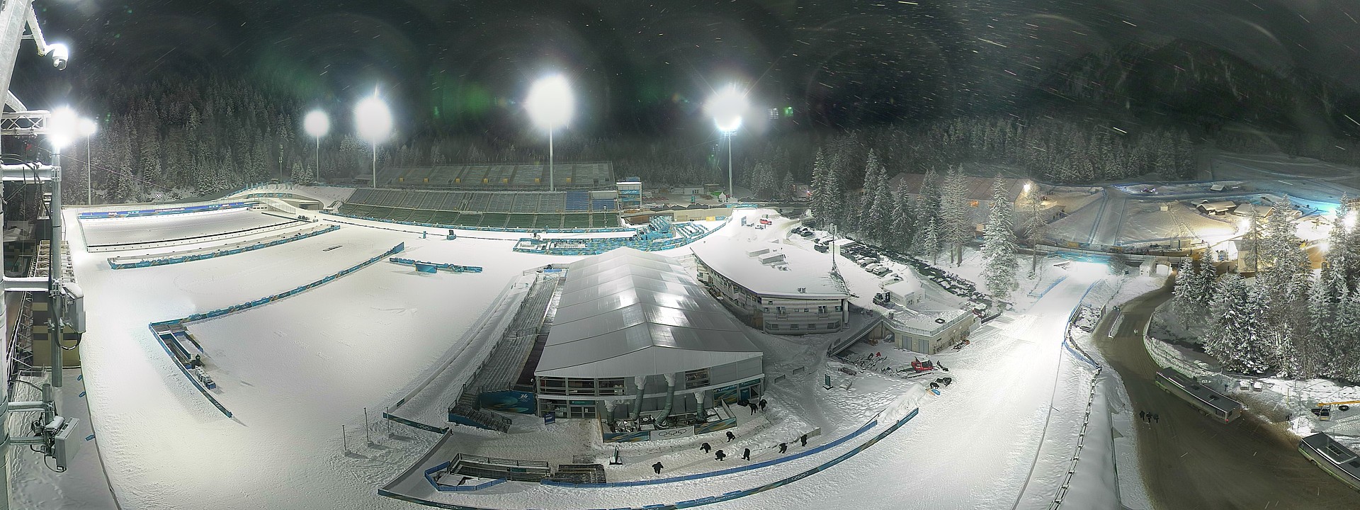 Archiv Foto Webcam Antholz: Biathlonstation