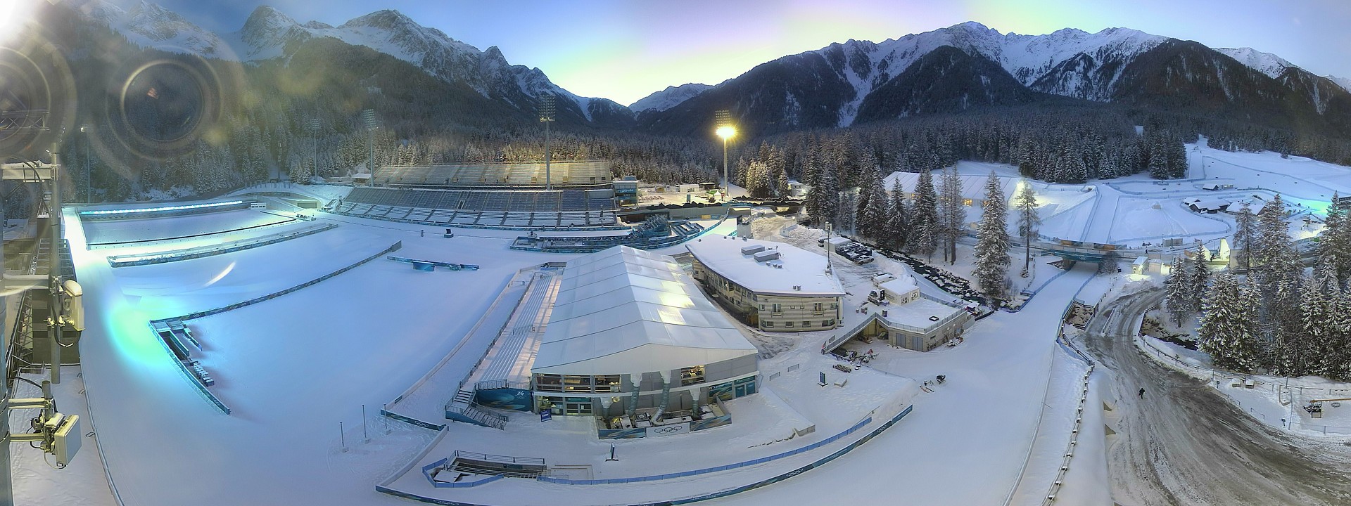 Archiv Foto Webcam Antholz: Biathlonstation