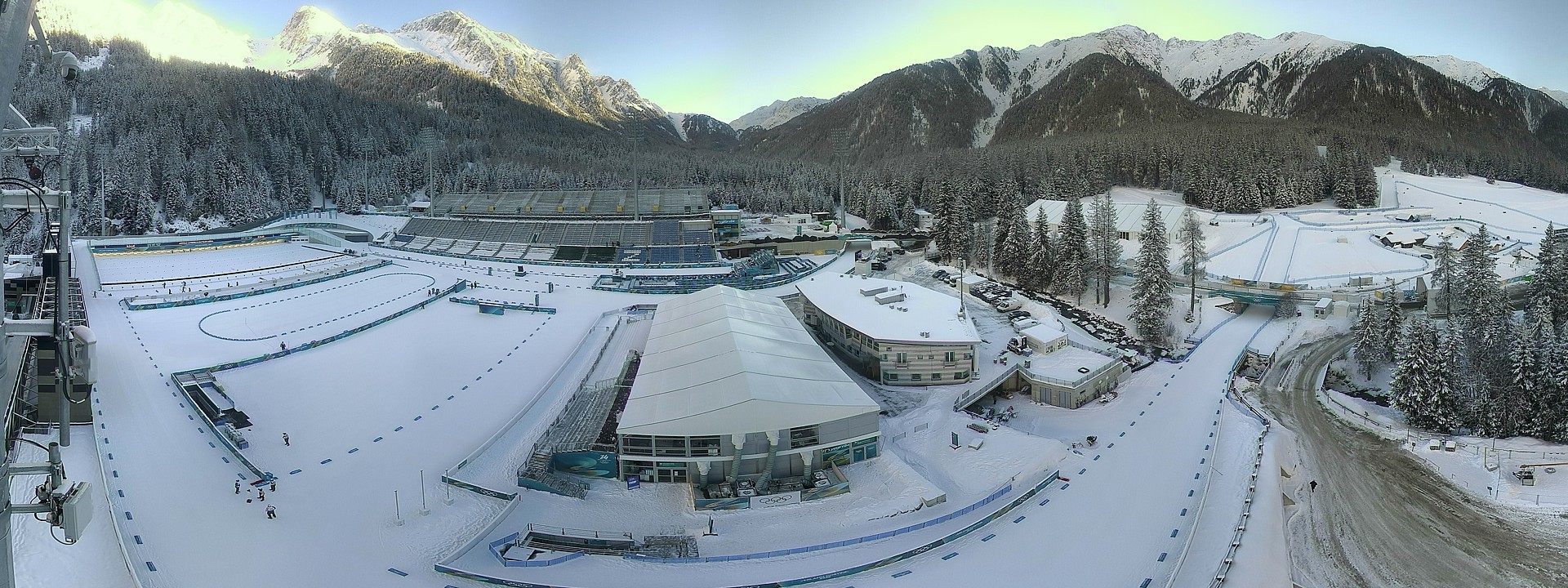 Archiv Foto Webcam Antholz: Biathlonstation