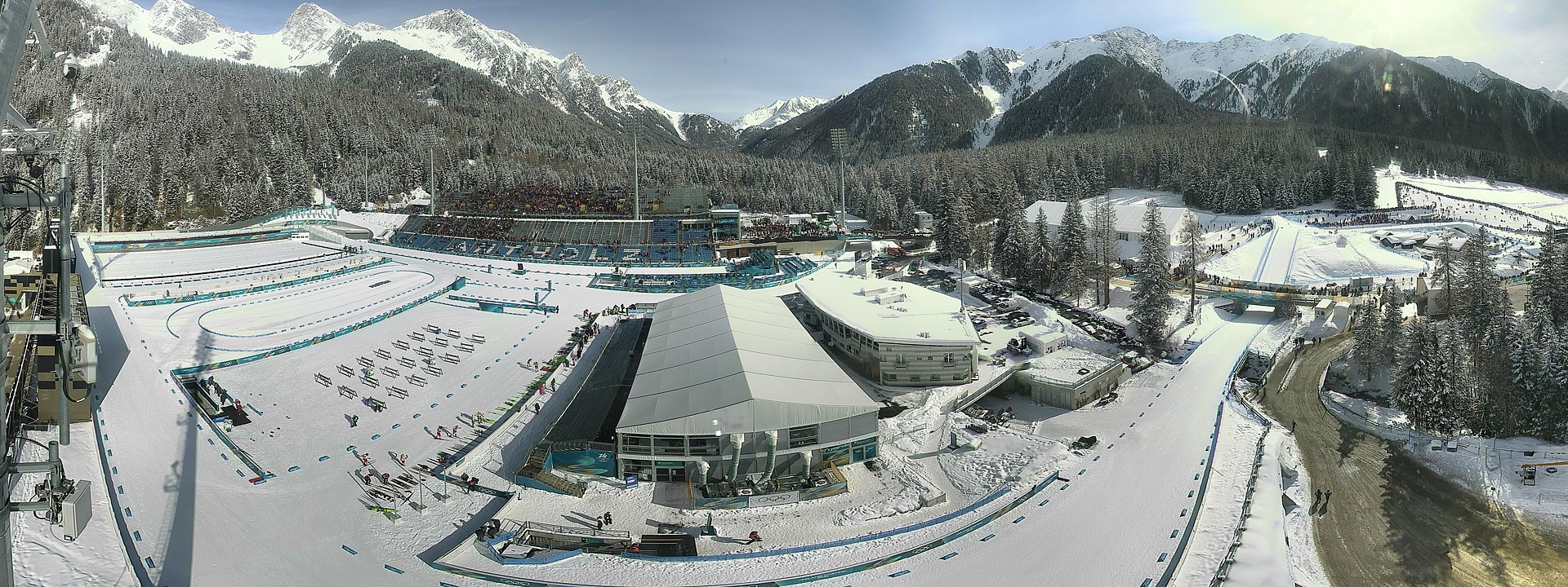 Archiv Foto Webcam Antholz: Biathlonstation