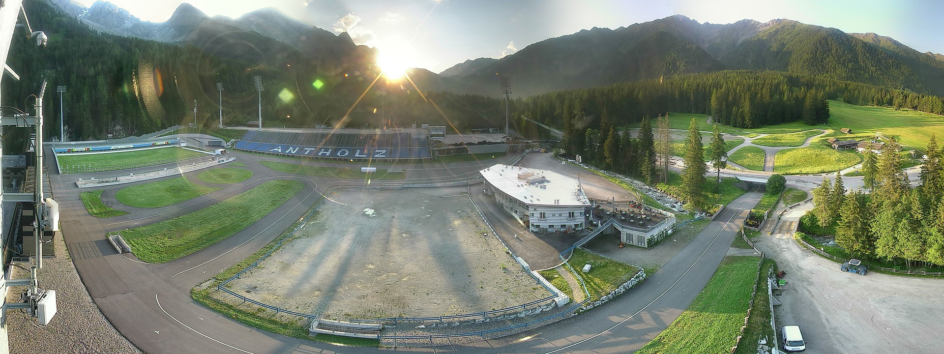 Archiv Foto Webcam Antholz: Biathlonstation