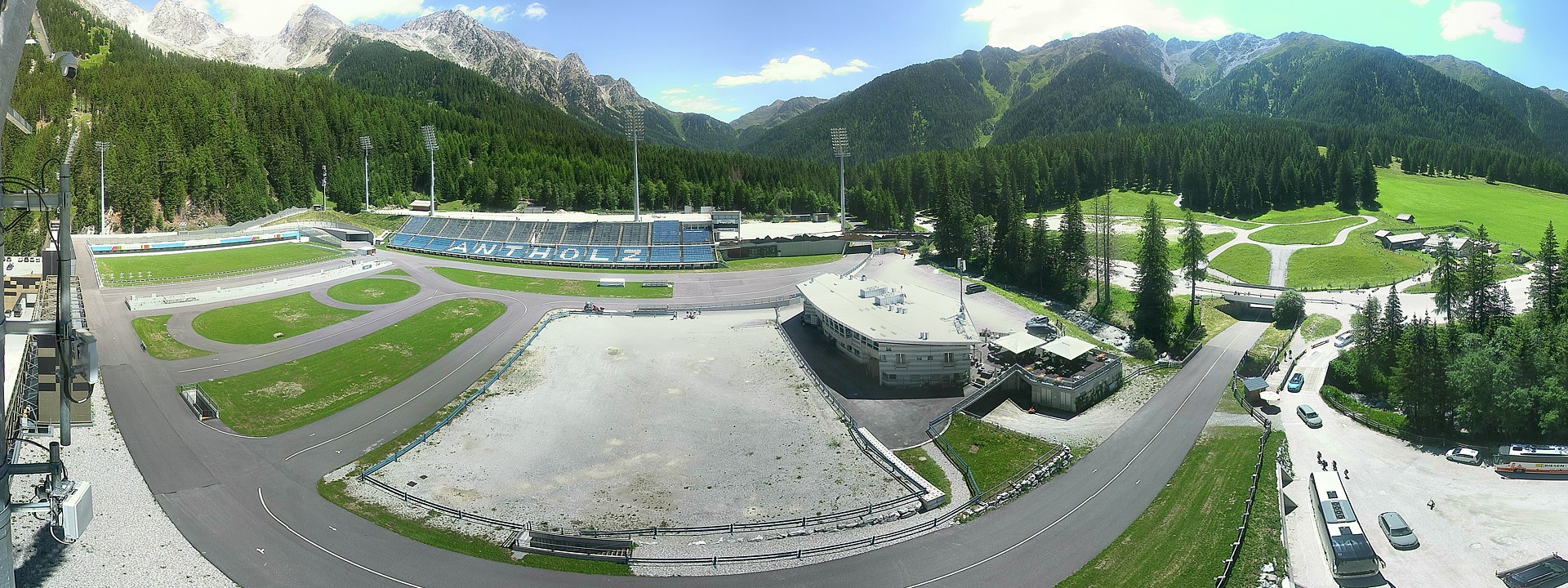 Archiv Foto Webcam Antholz: Biathlonstation