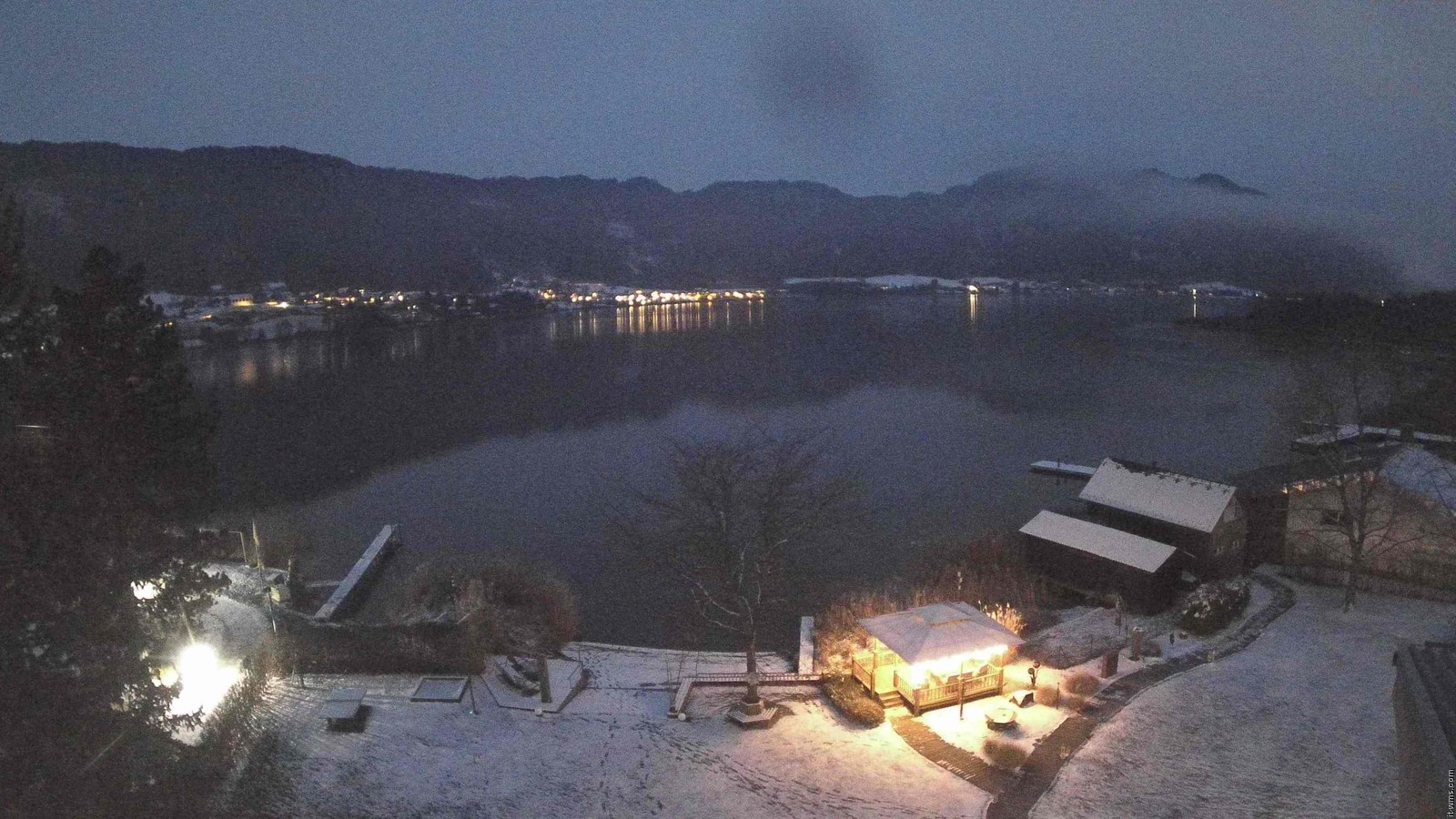 Archiv Foto Webcam Ossiacher See: Ausblick vom Hotel Seerose