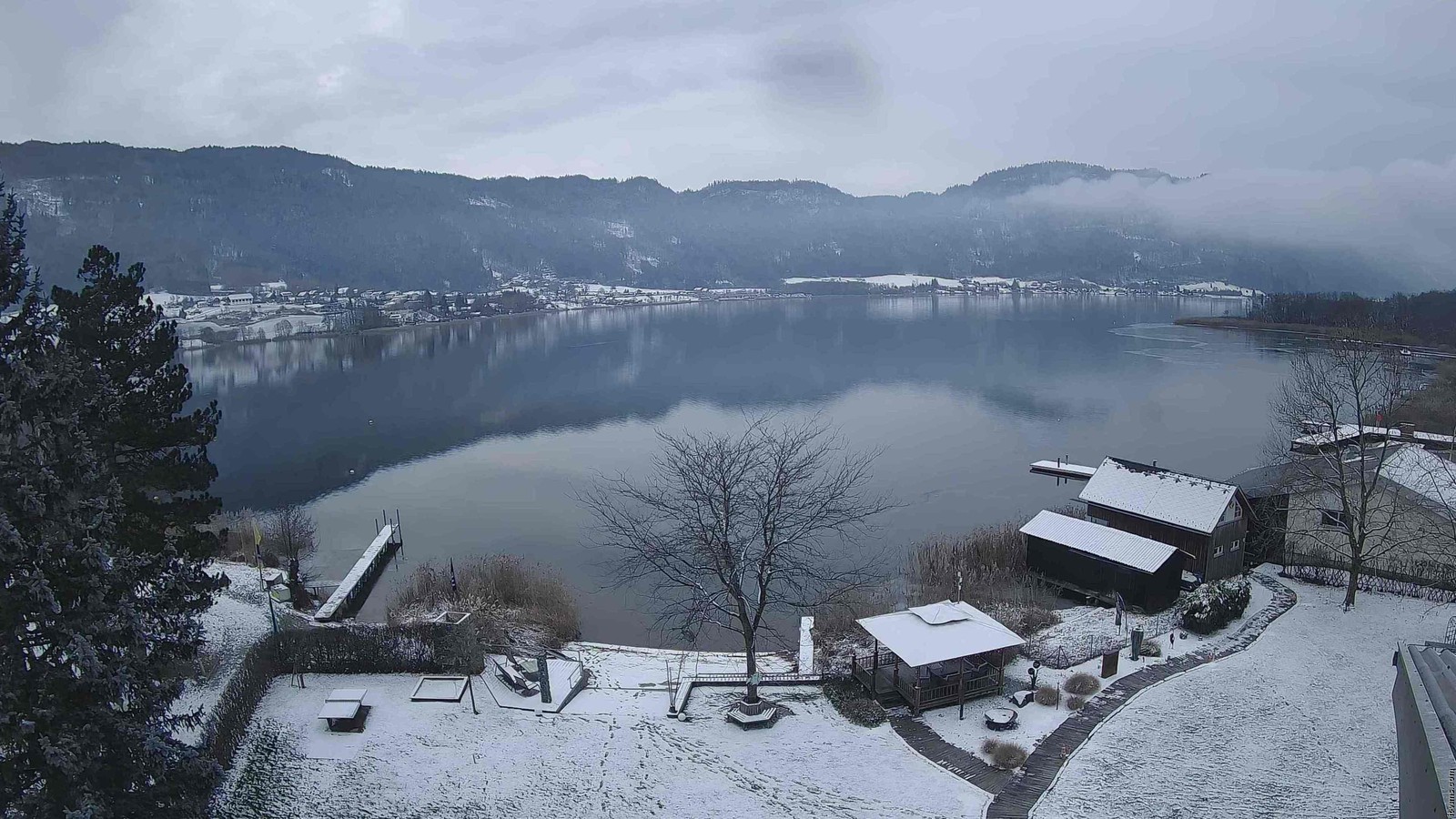 Archiv Foto Webcam Ossiacher See: Ausblick vom Hotel Seerose