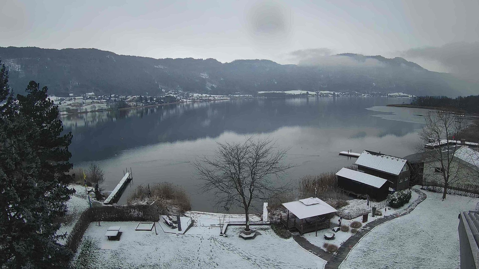 Archiv Foto Webcam Ossiacher See: Ausblick vom Hotel Seerose