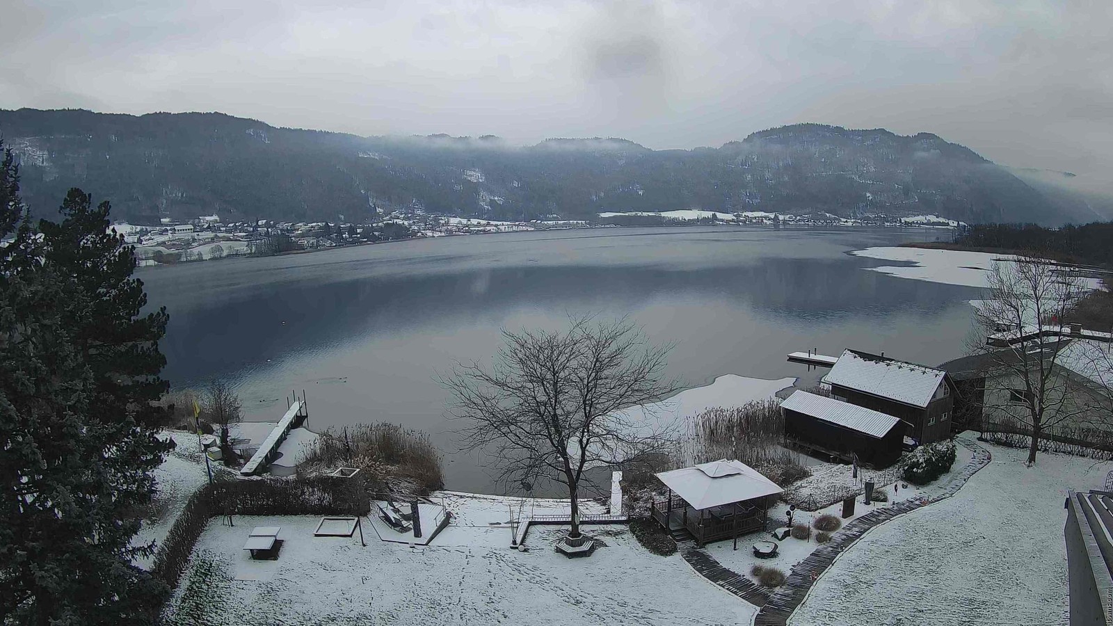 Archiv Foto Webcam Ossiacher See: Ausblick vom Hotel Seerose