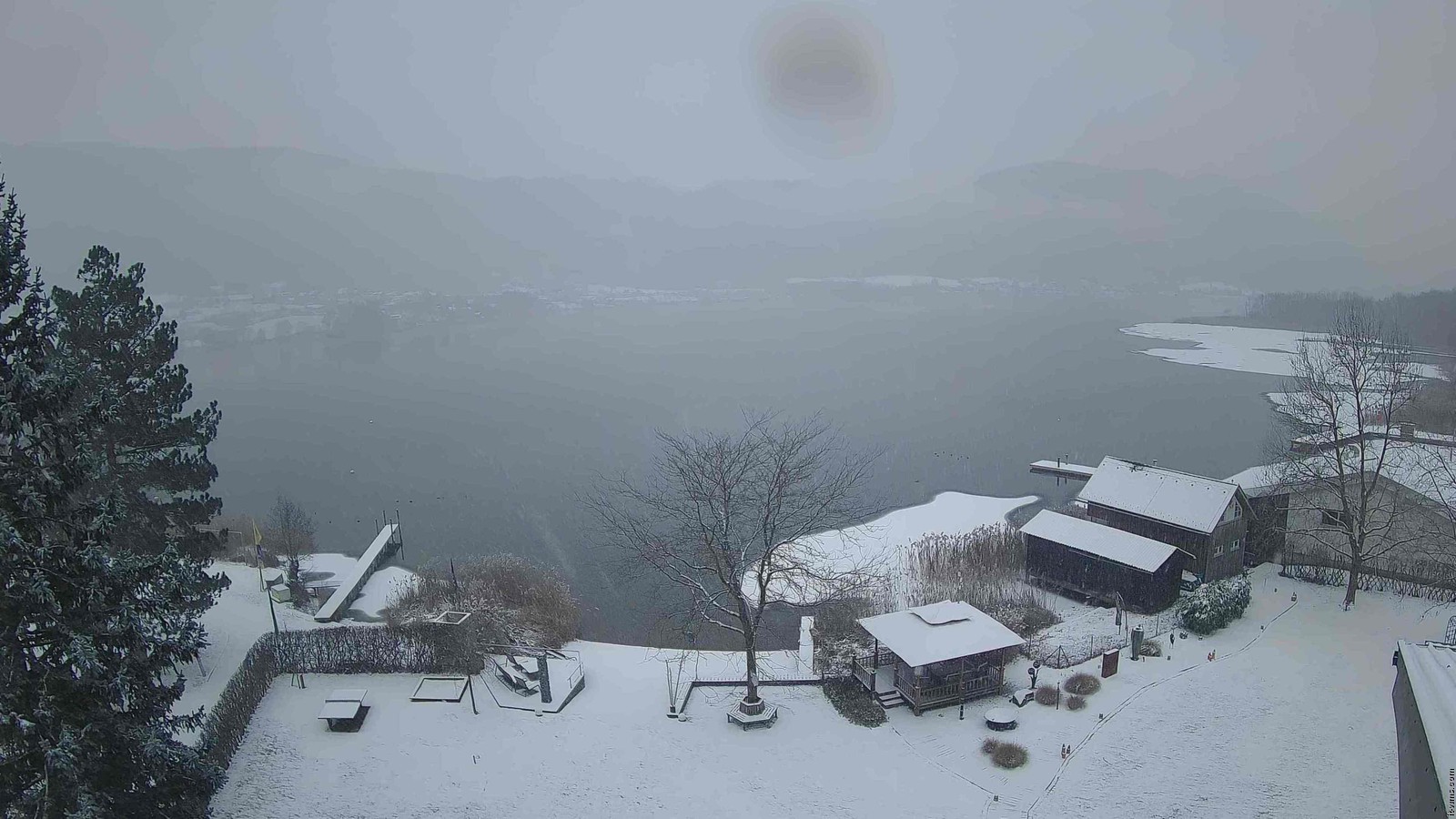 Archiv Foto Webcam Ossiacher See: Ausblick vom Hotel Seerose