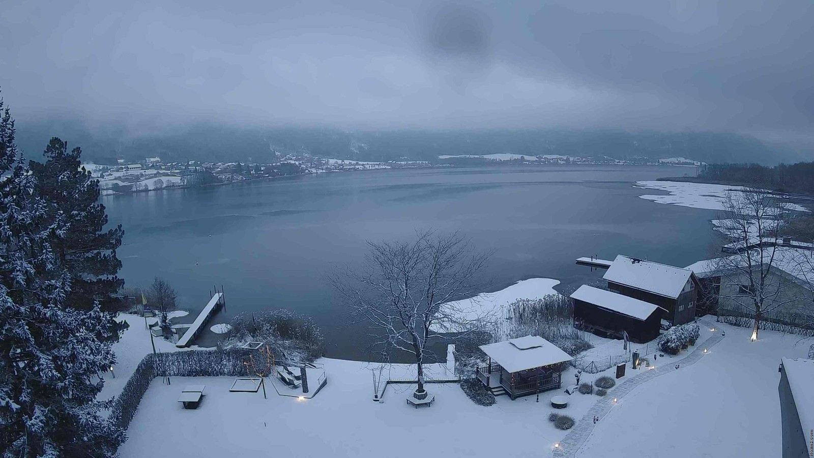 Archiv Foto Webcam Ossiacher See: Ausblick vom Hotel Seerose