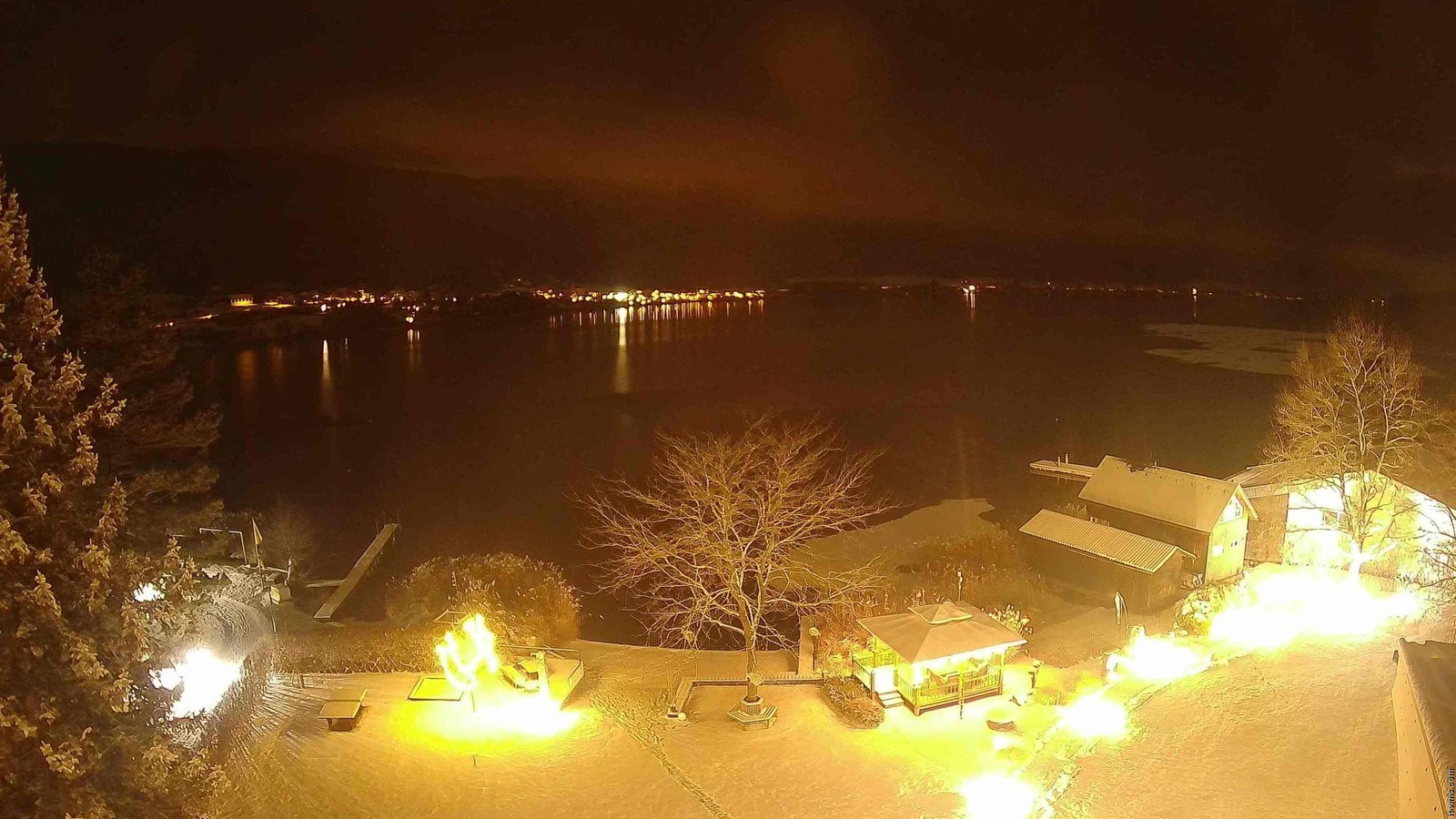 Archiv Foto Webcam Ossiacher See: Ausblick vom Hotel Seerose