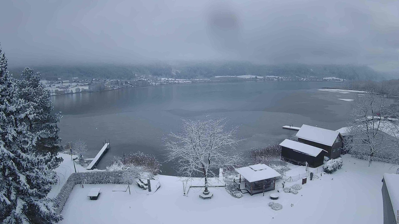 Archiv Foto Webcam Ossiacher See: Ausblick vom Hotel Seerose