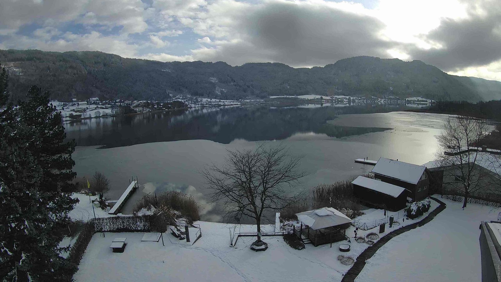 Archiv Foto Webcam Ossiacher See: Ausblick vom Hotel Seerose