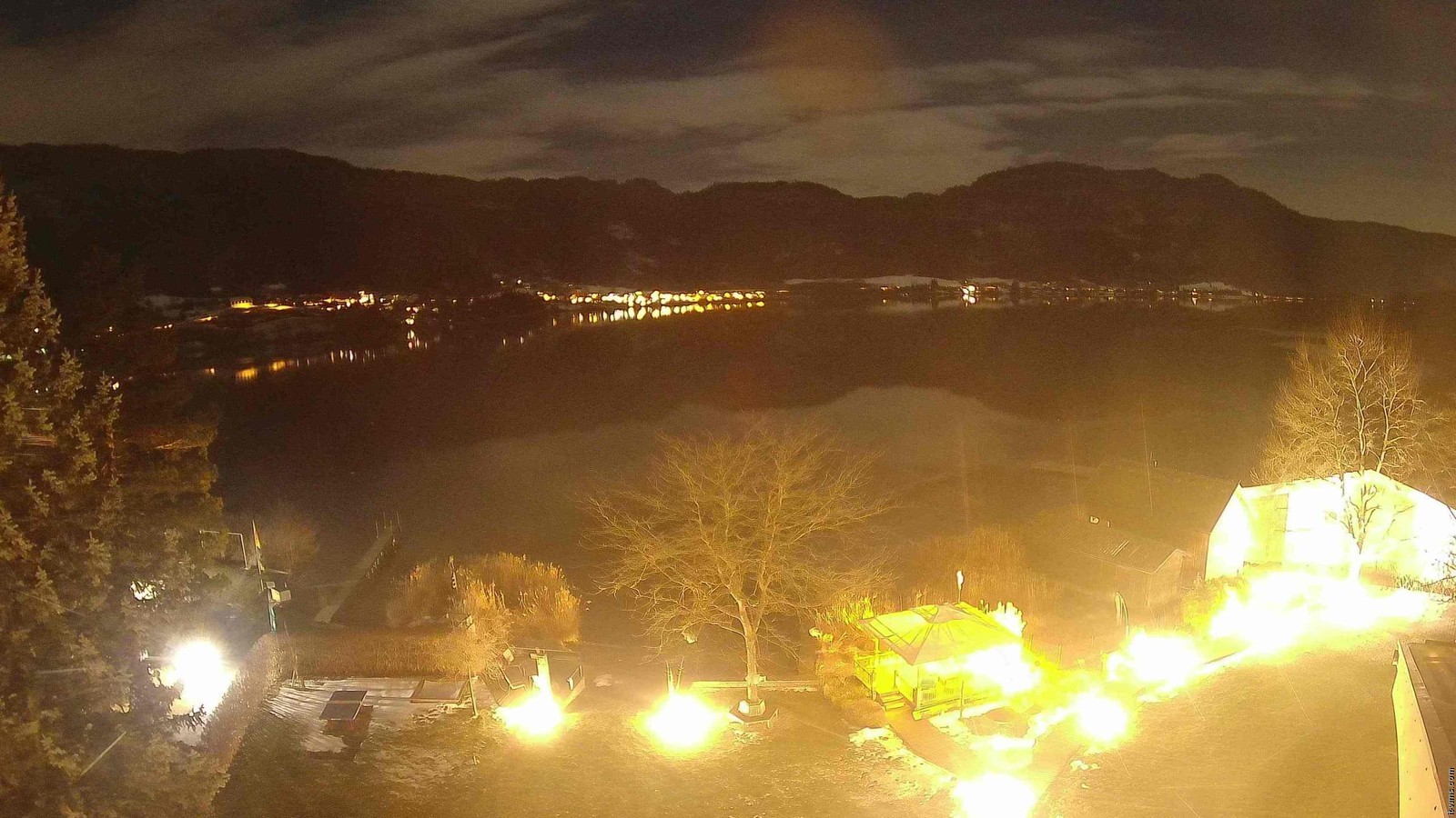 Archiv Foto Webcam Ossiacher See: Ausblick vom Hotel Seerose
