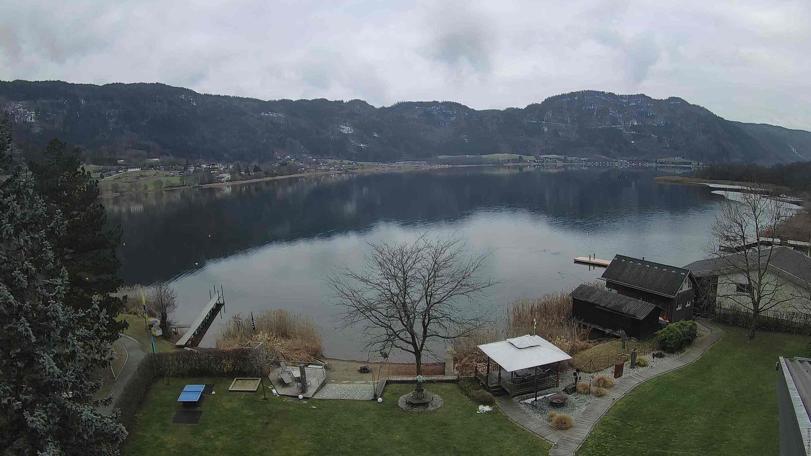 Archiv Foto Webcam Ossiacher See: Ausblick vom Hotel Seerose