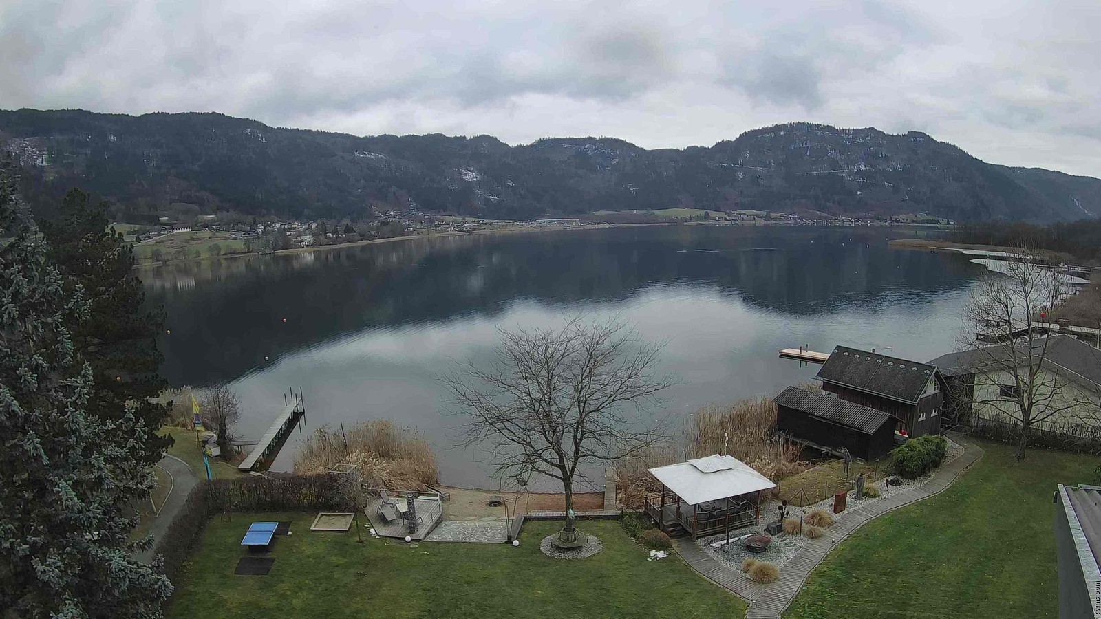 Archiv Foto Webcam Ossiacher See: Ausblick vom Hotel Seerose