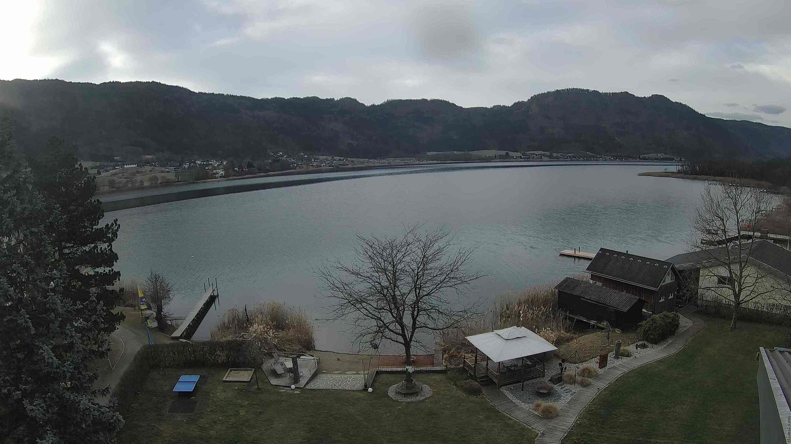 Archiv Foto Webcam Ossiacher See: Ausblick vom Hotel Seerose