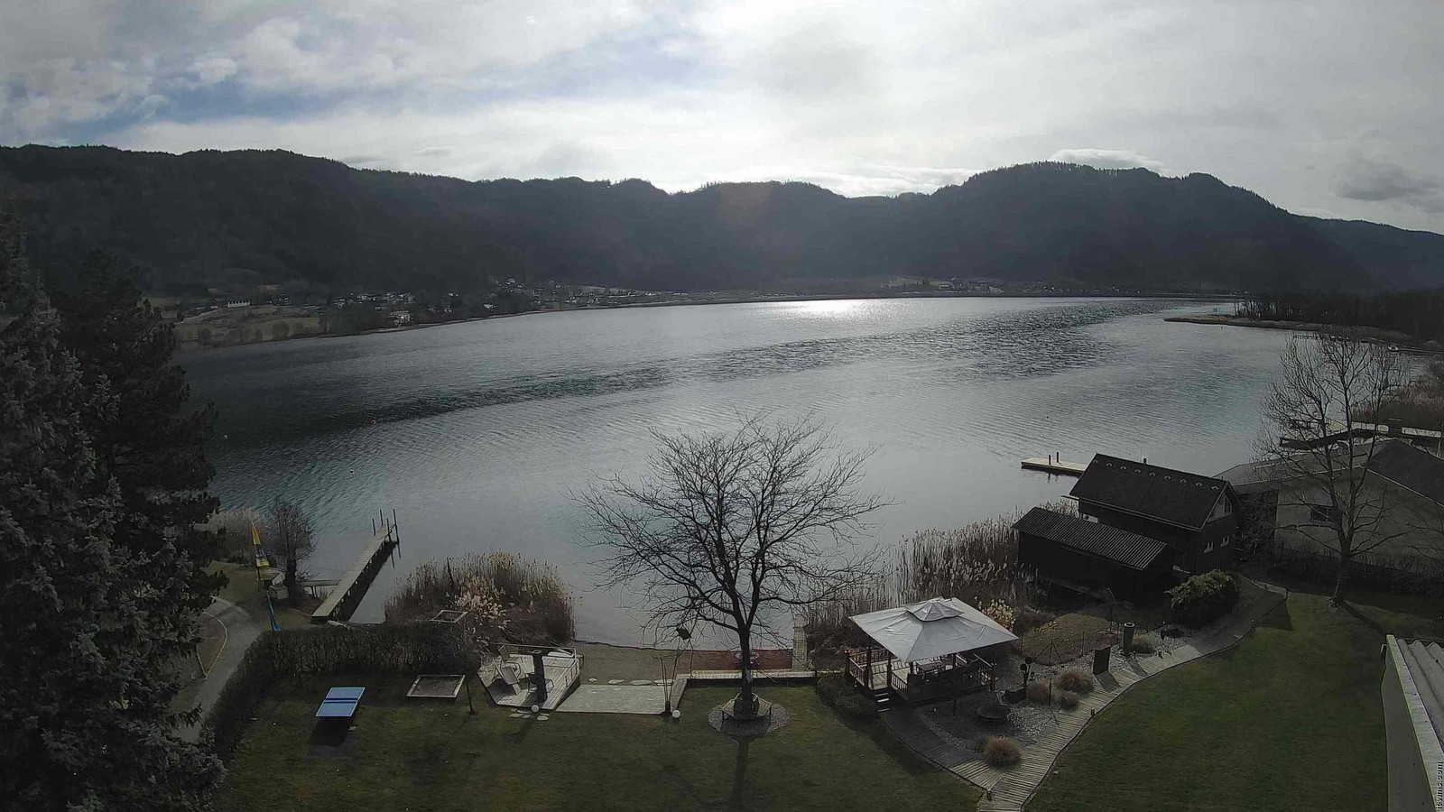 Archiv Foto Webcam Ossiacher See: Ausblick vom Hotel Seerose