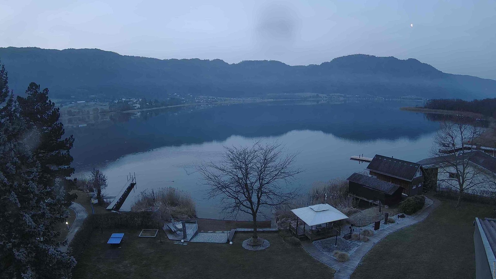 Archiv Foto Webcam Ossiacher See: Ausblick vom Hotel Seerose