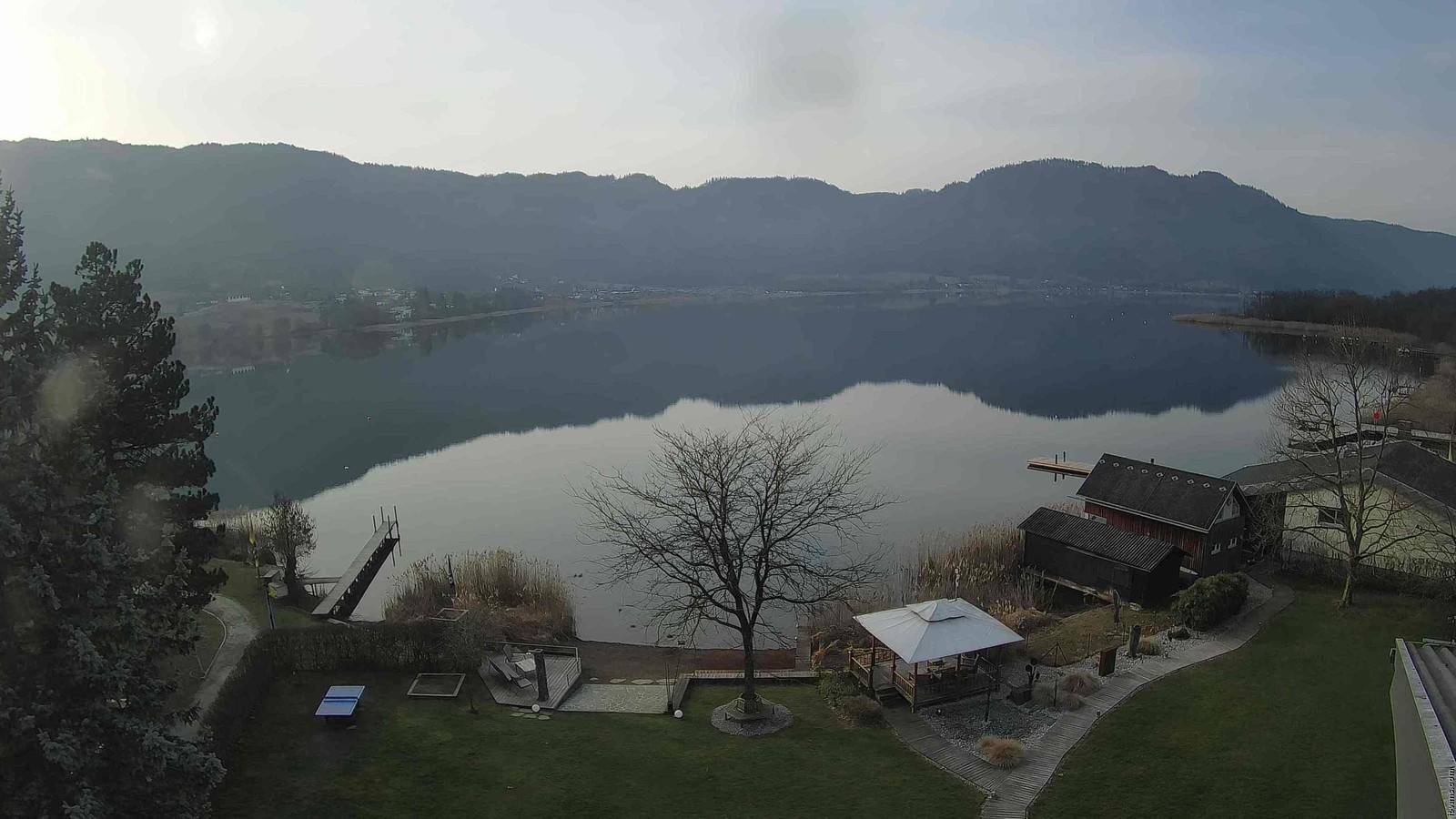Archiv Foto Webcam Ossiacher See: Ausblick vom Hotel Seerose