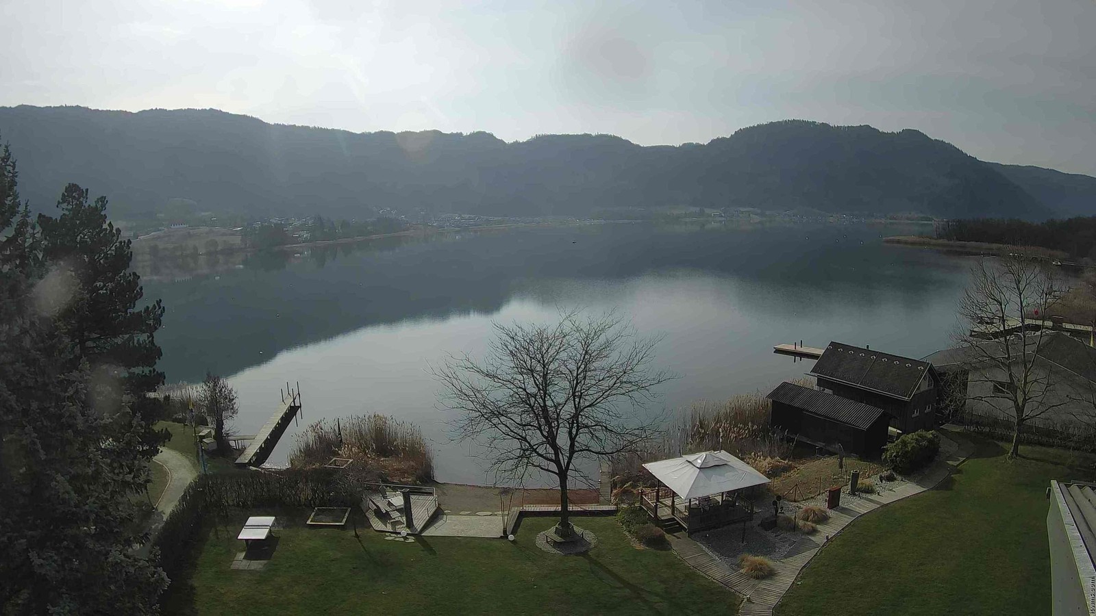 Archiv Foto Webcam Ossiacher See: Ausblick vom Hotel Seerose
