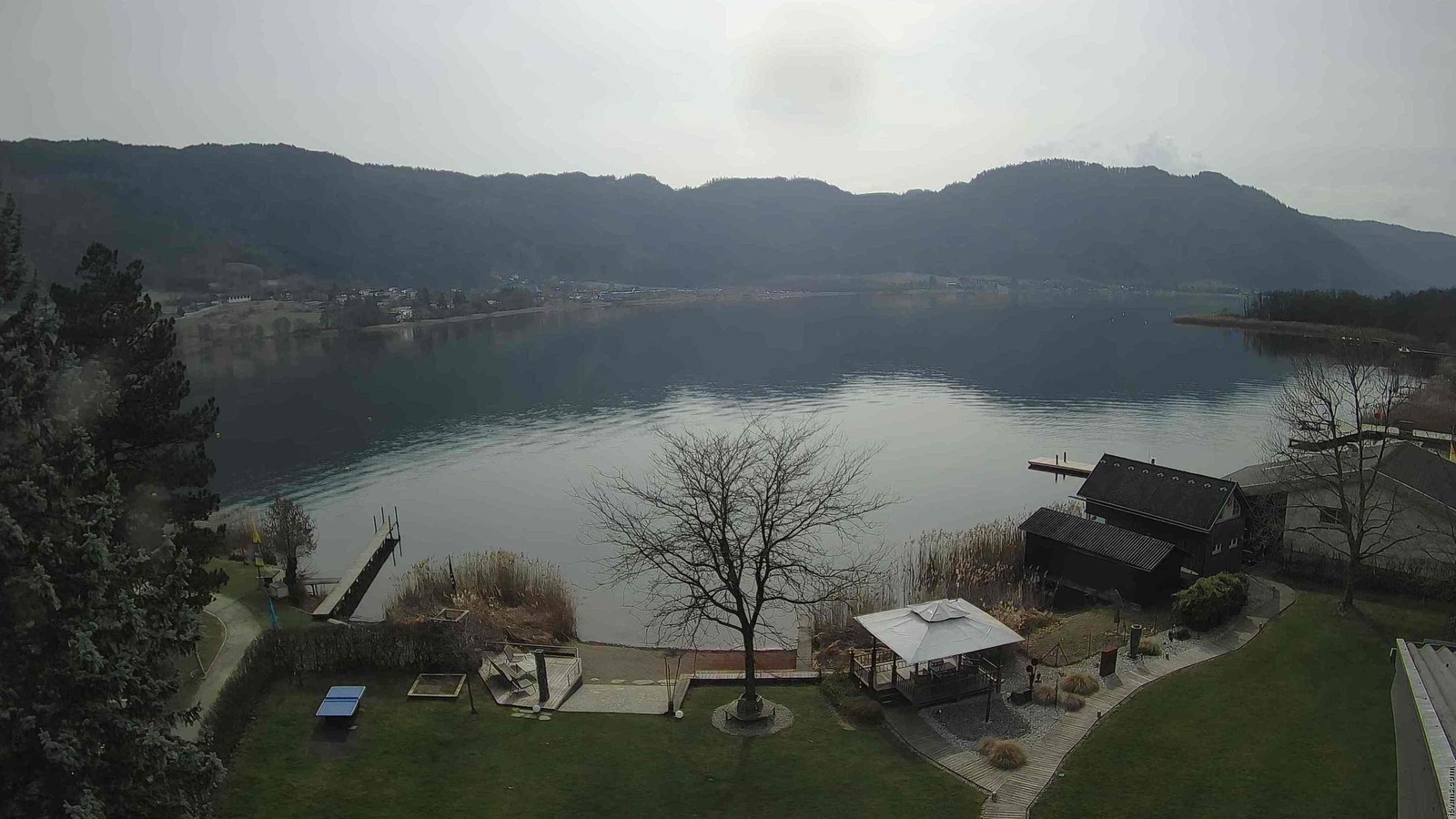 Archiv Foto Webcam Ossiacher See: Ausblick vom Hotel Seerose