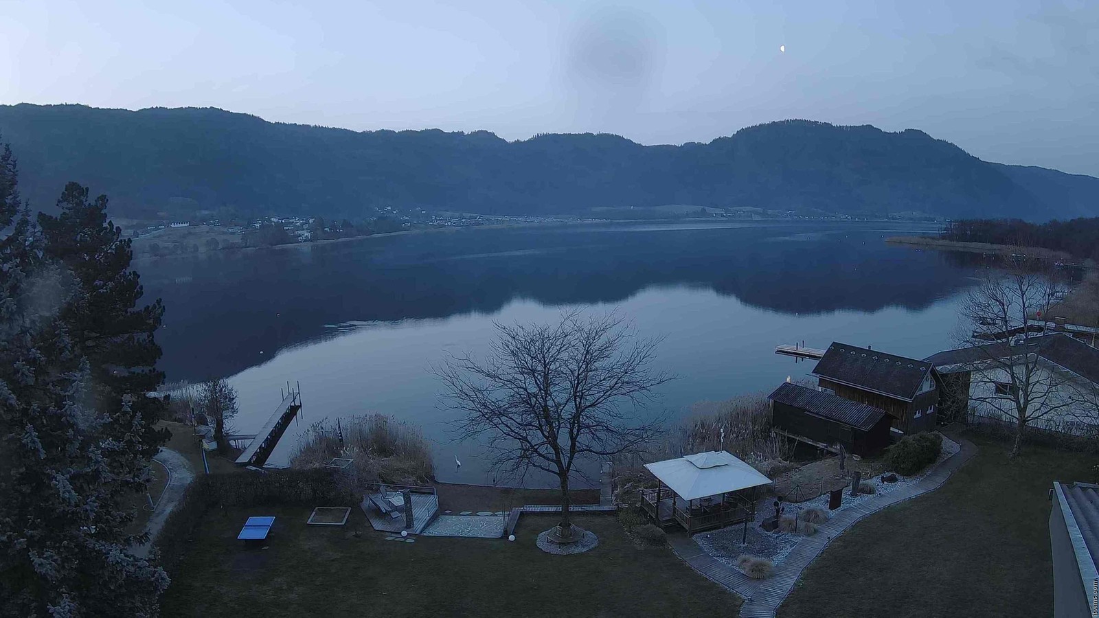 Archiv Foto Webcam Ossiacher See: Ausblick vom Hotel Seerose