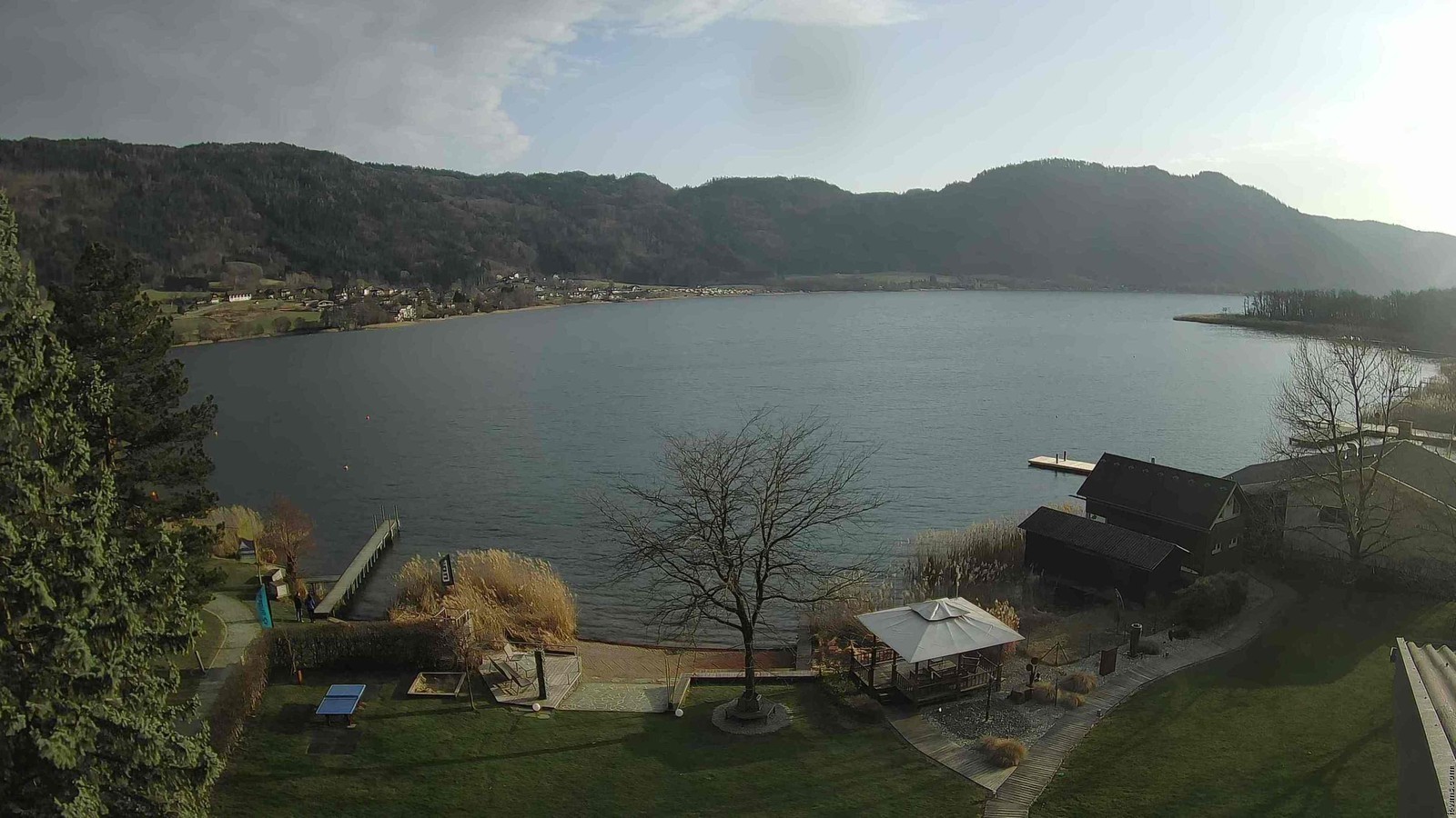 Archiv Foto Webcam Ossiacher See: Ausblick vom Hotel Seerose