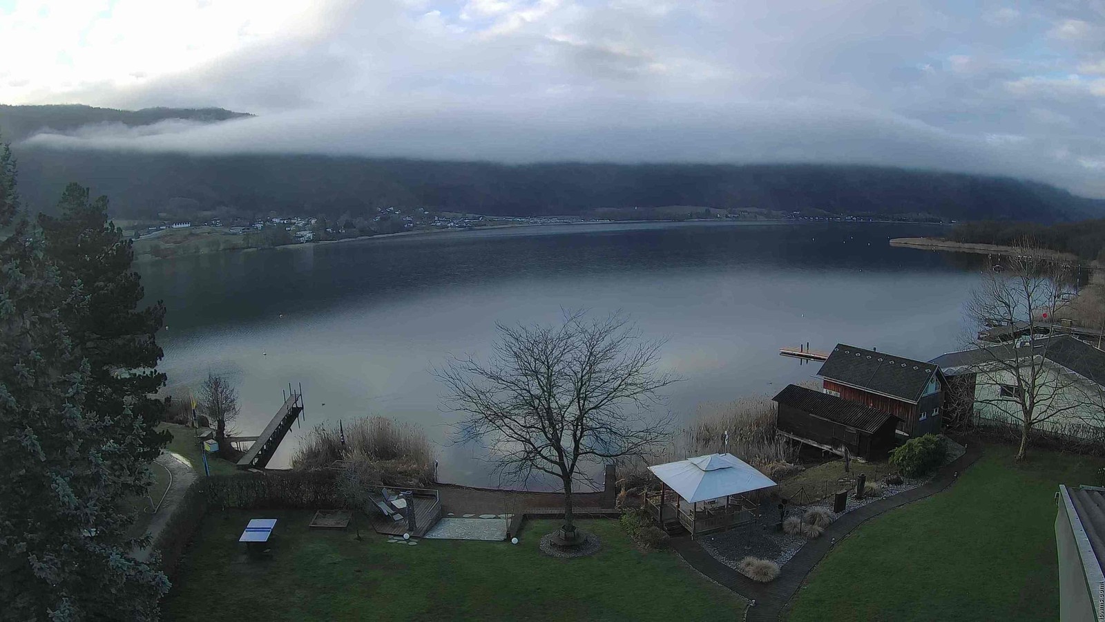 Archiv Foto Webcam Ossiacher See: Ausblick vom Hotel Seerose