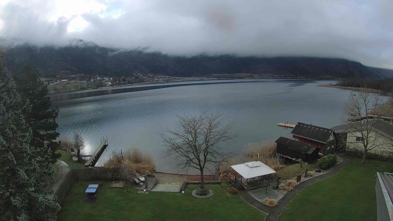 Archiv Foto Webcam Ossiacher See: Ausblick vom Hotel Seerose