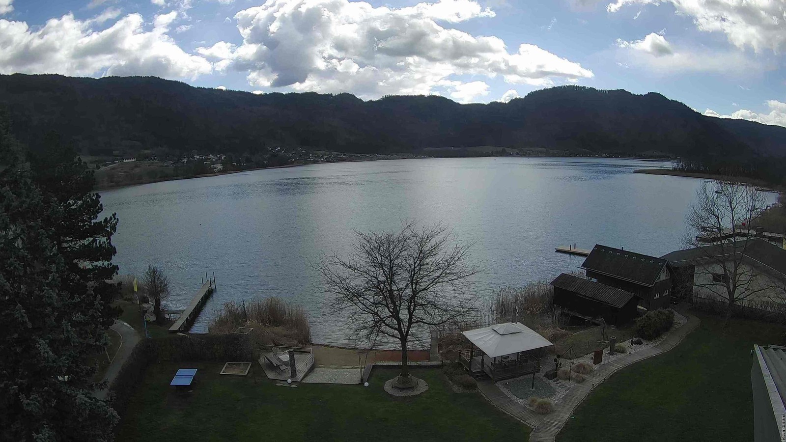 Archiv Foto Webcam Ossiacher See: Ausblick vom Hotel Seerose